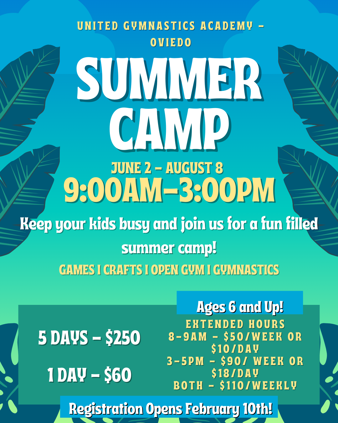 Summer Camp Flyer